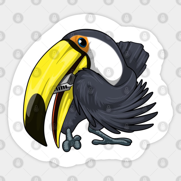 Toucan Musician Harmonica Music Sticker by Markus Schnabel